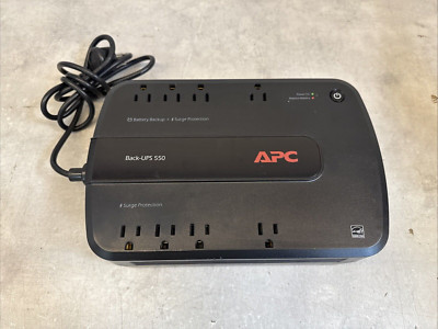 APC Back-UPS 550 Backup Battery Surge - No Battery (BE550G)