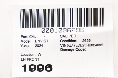 PINZA DE FRENO DE DISCO DELANTERA IZQUIERDA BUICK ENVISTA 2024 - 2025 OEM 42789010 - Imagen 13 de 13