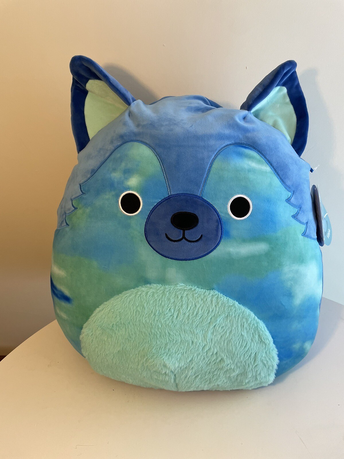 Squishmallow Kippie the German Shepherd 20” Plush Blue New Tie Dye Large NWT 191726476597 eBay