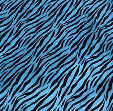 Tiger Turquoise Taffeta W/black Flock Velvet Fabric 60 Width Sold By The Yard