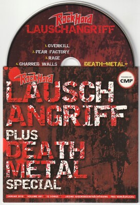   ROCK HARD LAUSCHANGRIFF #1/2010 METAL-MAGAZIN CD-SAMPLER NEUW. TOP NM-VG+