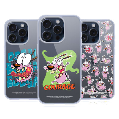 COURAGE THE COWARDLY DOG GRAPHICS SOFT GEL HANDYHÜLLE FÜR APPLE iPHONE HANDYS