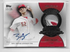 2013 13 TOPPS TONY CINGRANI MAKING THEIR MARK AUTO RC ROOKIE LOGO PATCH 22/25