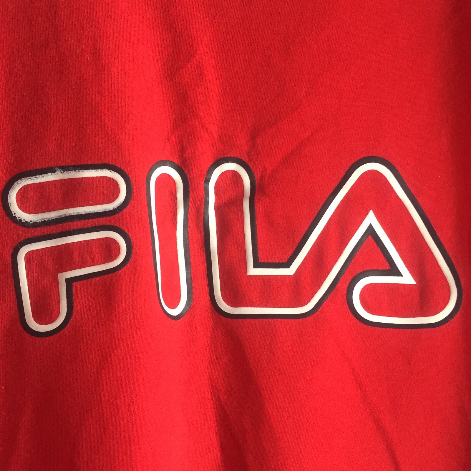 Fila Uomo Canotta Maglietta Tshirt Vintage Tg M Americana
