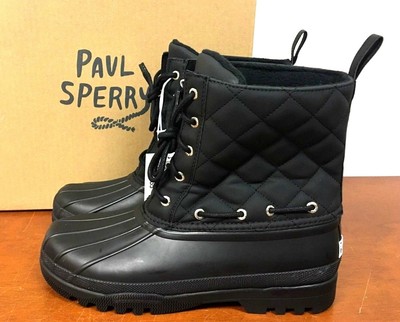 sperry women's gosling quilted rain boots