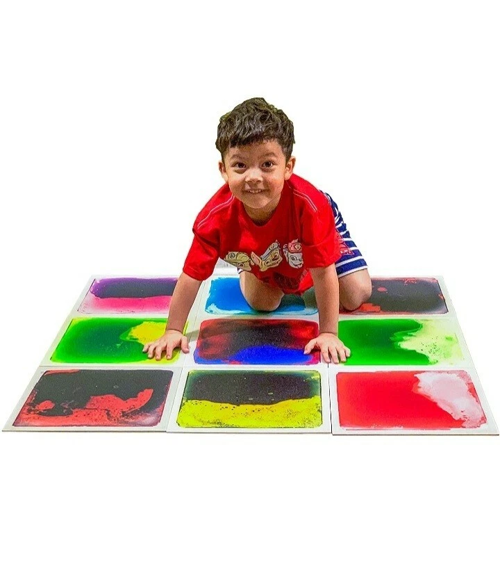 Art3d Liquid Fusion Activity Play Centers for Children, Toddler, Teens, 12" X 12 - Image 4 of 4