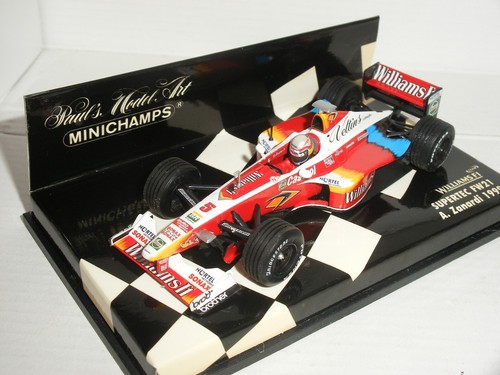 1/43 Minichamps 430 990005 - 1999 Williams Supertec FW21 Zanardi - Nr. Mint