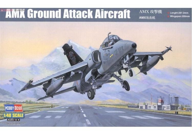 Hobbyboss HBB81741 1/48 - A-11A Ghibli  AMX Ground Attack Aicrraft