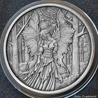 Lady of the Forest - Amy Brown collection - 1oz .999 antiq silver w/ certificate