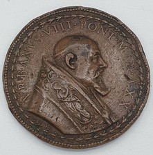 Médaille (Bronze) - VATICAN - Pape URBAIN VIII - 1643 .