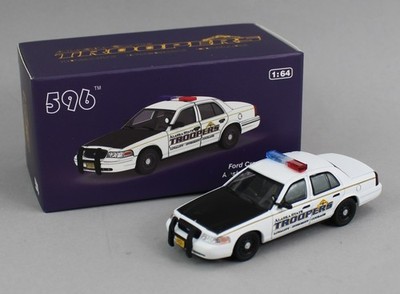 1:64 *596 DIECAST* Alaska State Troopers Police Ford Crown