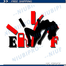 Funny Car Sticker - High Gas Consumption Decal Reflective Vinyl Jeep Trucks Mot