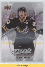 2016-17 Upper Deck MVP Silver Script Zdeno Chara #52 HOF READ p4g