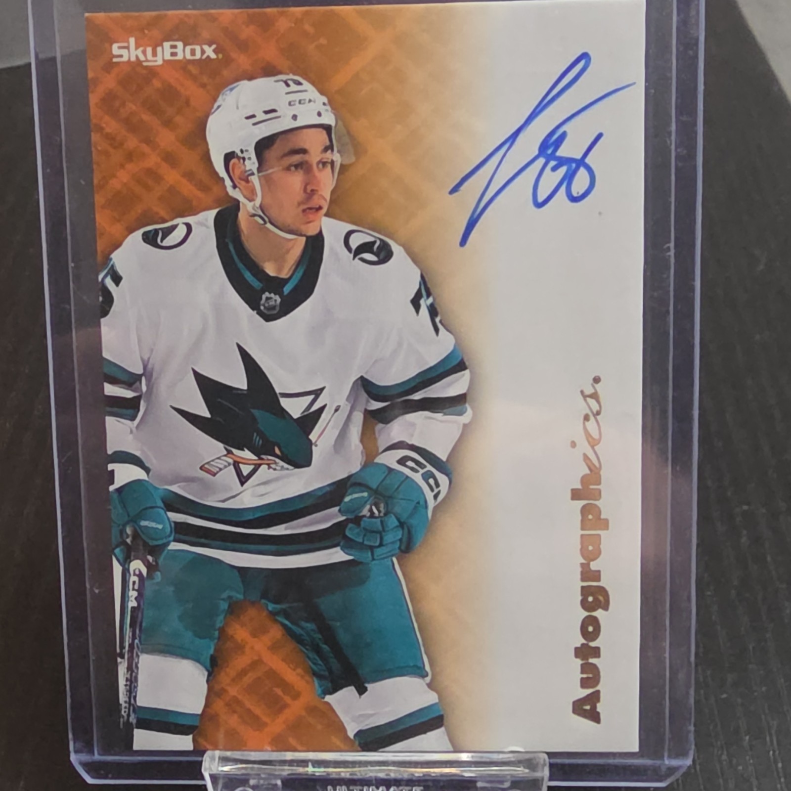 Skybox EX 2000 Autographics AG-DG Danil Gushchin Sharks NHL Autograph