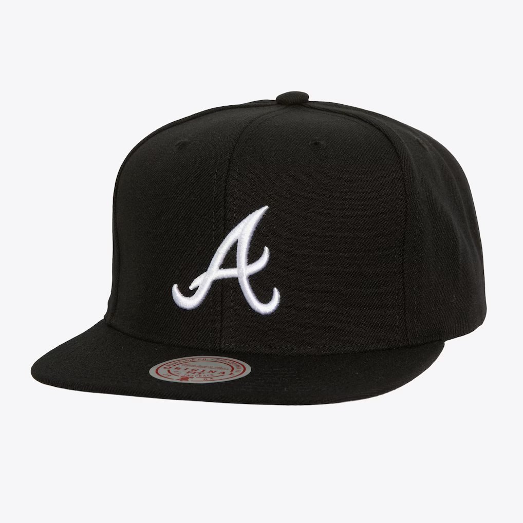 Mitchell & Ness Evergreen Atlanta Braves Adjustable Snapback