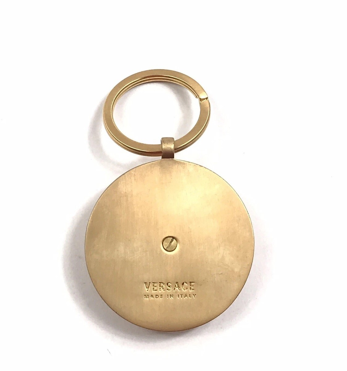 Versace X Kith Medusa Golden Keyring | eBay