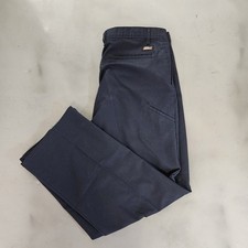 Dickies Work Pants Mens 36X30 Navy Blue Relaxed Fit Straight Leg Flex
