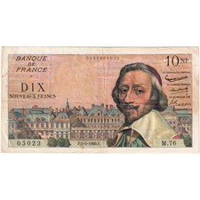 Frankreich, 10 Nouveaux Francs, Richelieu, 1960-05-05, M.76, S