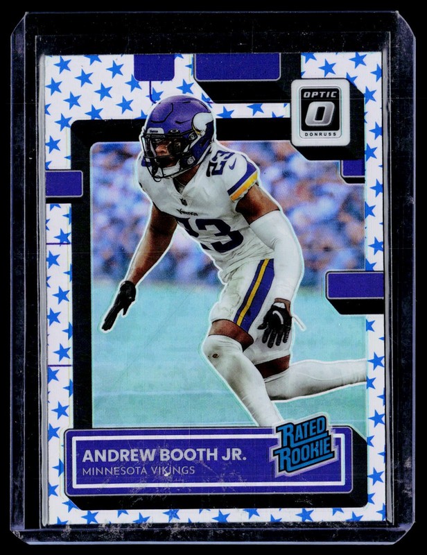 2022 Donruss Optic #264 Andrew Booth Jr. Stars