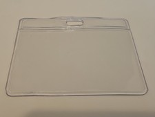 Name Badge Holder Clear