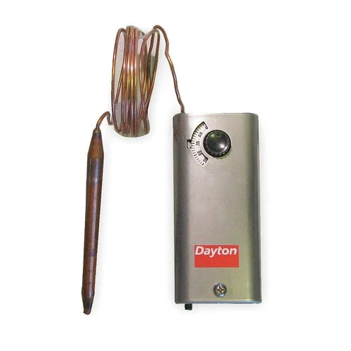 DAYTON 2NNT4 Remote-Bulb Control,5in Bulb Length 2NNT4