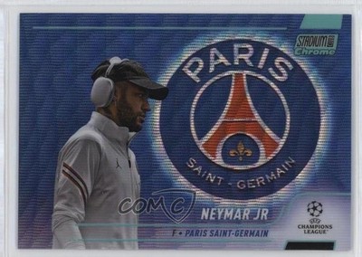 2021 Topps Stadium Club Chrome UEFA Champions League 63/250 Neymar Jr #100 0j8f