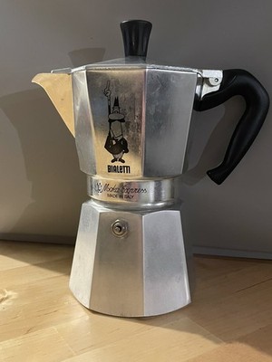 Bialetti Moka Express Aluminium Herdplatte Kaffeemaschine Kaffeemaschine Kaffeemaschine KOSTENLOSE LIEFERUNG