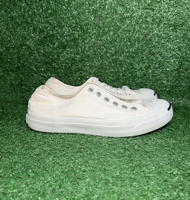 Converse Jack Purcell Ox Low Women Size 7.5 White Casual Shoes Sneakers