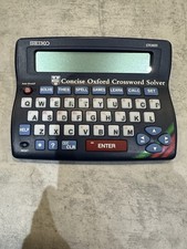 Seiko ER3600 Crossword Solver Thesaurus Spellchecker Calculator Tested Working