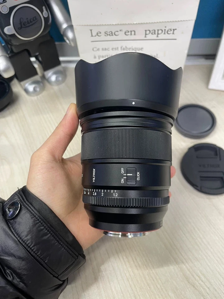 VILTROX 27毫米F1.2专业镜头-98%全新自动对焦适用于索尼E卡口相机 — 第 3/4 张图片