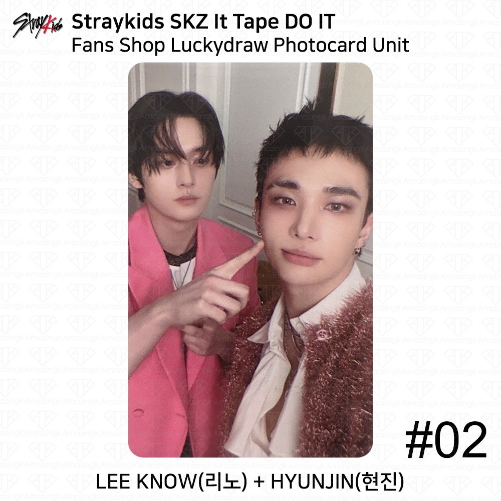 straykids do it fans shop ラキドロ　ユニット　トレカ Stray Kids SKZ It Tape DO IT Fans Shop Luckydraw Unit Photocard