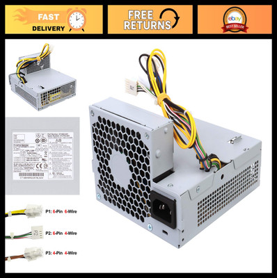 240W Power Supply Replacement for HP Elite 8000 8100 8200 Pro 6000 6200 SFF