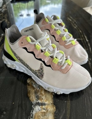 Nike Wmns React Element 55 PRM Damenschuhe  Gr. 36 (CD6964-600) US 5,5 Kinder