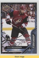 2016-17 Upper Deck Compendium Blue Brad Richardson #19 READ 0e3