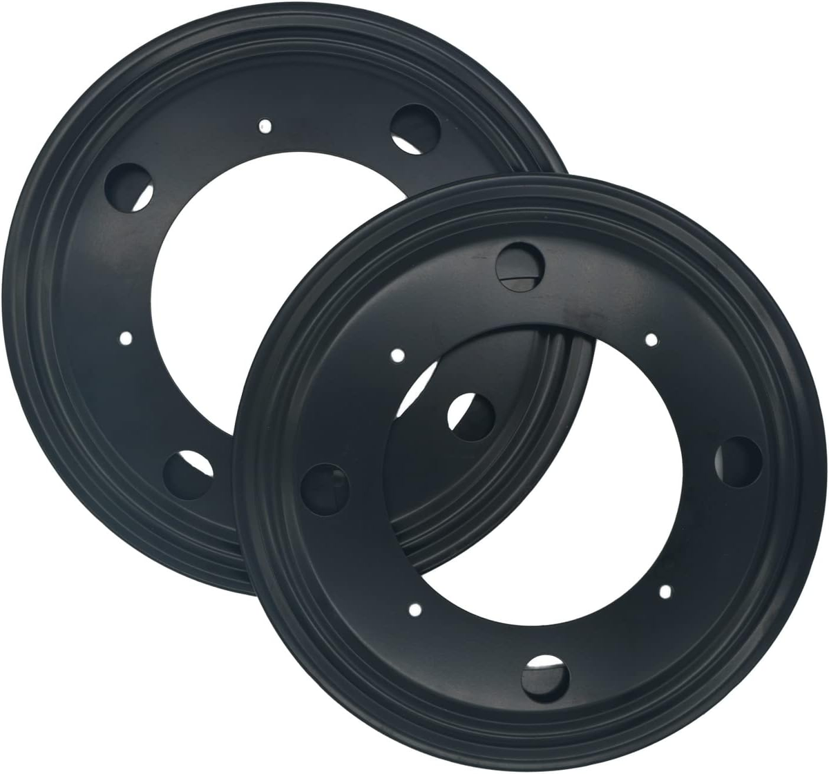 Lazy Susan Hardware, 6 piastre girevoli quadrate da 15 cm, capacità di 226,8 kg, cuscinetto girevole Lazy Susan per vassoi da portata, rack da cucina, tavolo artigianale, piastra girevole in acciaio
