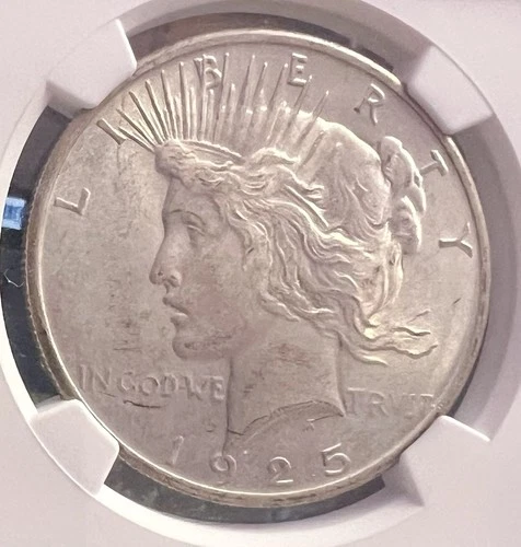 🪙 1925 Peace Silver Dollar – NGC MS65 – Beautiful High-Grade Coin