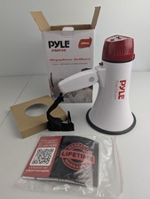 Pyle Megaphone Speaker PA Bullhorn - Built-in Siren - 20 Watt Adjustable- Tested