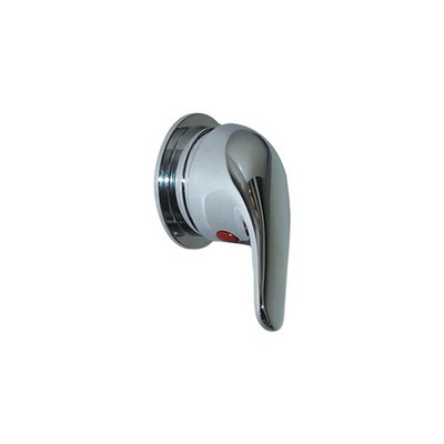 Scandvik 10479 Single Lever Shower Mixer Valve w/ Compact Trim Ring (Includes