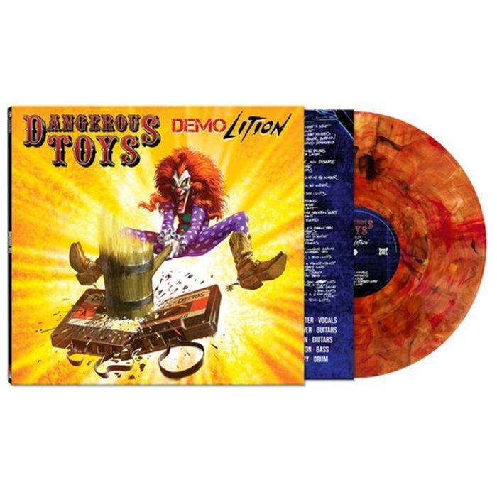 DANGEROUS TOYS - Demolition - Vinyl (limited orange swirl vinyl LP)