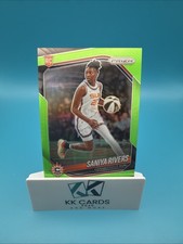 SANIYA RIVERS 2025 PANINI PRIZM WNBA LIME GREEN /225 RC CONNECTICUT SUN