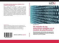 Un Estudio De Las Soluciones Estables En El Modelo De PlanificacióN Ana Rubio Du