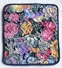 Vtg 1993 Corning Pyrex COOK N CARRY 2 Qt Quilted Fabric Casserole Cozy/Tote