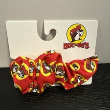 Buc-ees Ponytail Hair Scrunchy Scrunchie Beav...