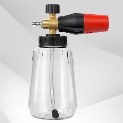 Sooprinse Adjustable 3500 PSI Foam Cannon 1/4in Quick Connector Snow Blaster