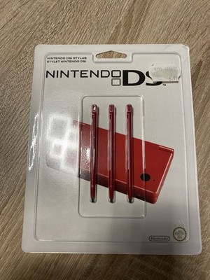 Original Nintendo DSi Stylus / 3 Stifte / Rot / NEU OVP