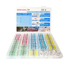 Heat Shrink Wire Connectors kit Solder Seal Sleeve Butt Terminals Waterproof Set