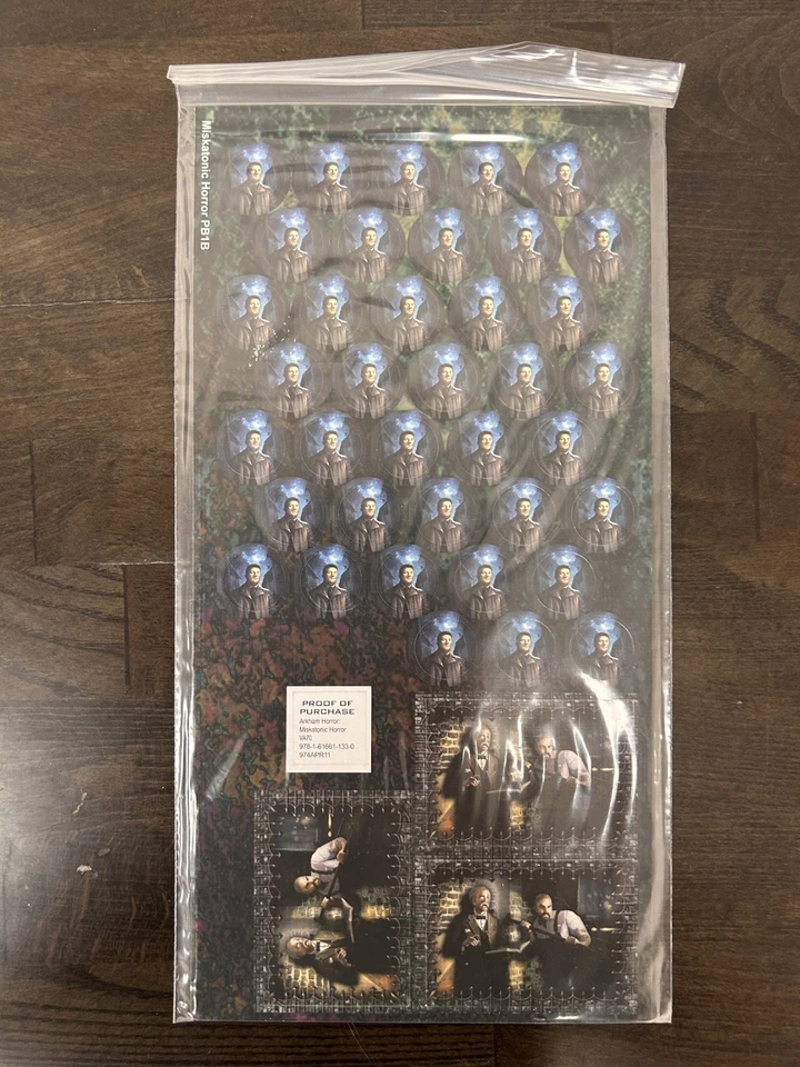 Fantasy Flight - Arkham Horror: Miskatonic Horror Expansion - ¡COMPLETO SIN PERFORAR! Foto 4 de 4