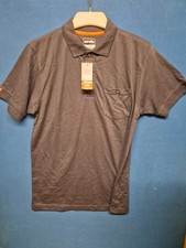 Image of New With Tags NWT Scruffs Mens Eco Navy T55466 Worker Polo Shirt Navy S UK Small