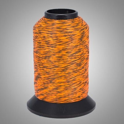 BCY 452X Bowstring Material 1/4lb Sunset Orange & Black Speckled  Bow String