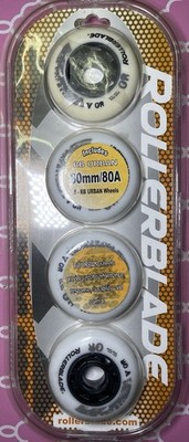 8 Rollerblade Wheels 80mm 80A New in package For Inline Skates